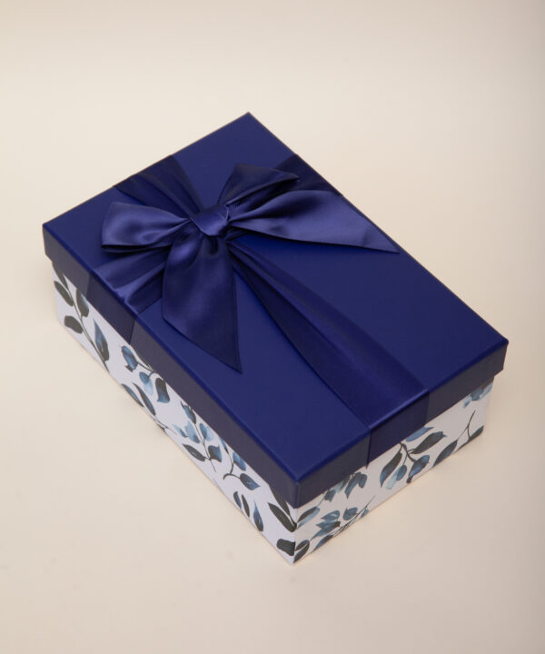 Embalagem de Presente Azul