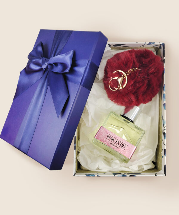 Kit Presente - Rosé Extra Caixa Azul Floral